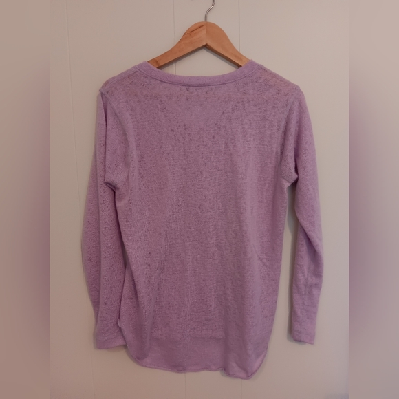 Lavender Long Sleeve Base Layer Tee - Picture 4 of 5